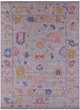 Grey Turkish Oushak Hand Knotted Wool Rug - 10' 3" X 13' 10" - Golden Nile