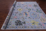 Turkish Oushak Handmade Wool Rug - 9' 11" X 13' 9" - Golden Nile