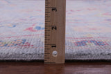Grey Kazak Hand Knotted Wool Rug - 10' 0" X 14' 0" - Golden Nile