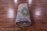 Grey Turkish Oushak Hand Knotted Wool Rug - 10' 2" X 13' 10" - Golden Nile