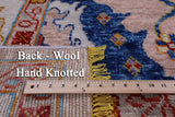 Turkish Oushak Hand Knotted Wool Rug - 9' 11" X 13' 9" - Golden Nile
