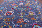 Grey Turkish Oushak Hand Knotted Wool Rug - 10' 4" X 13' 10" - Golden Nile