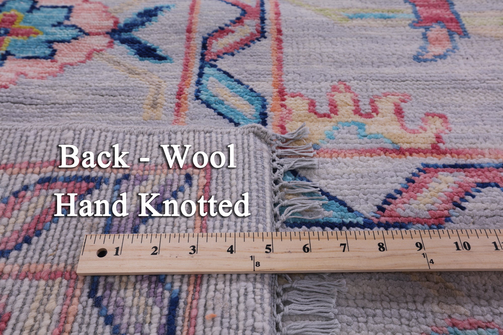 Grey Turkish Oushak Hand Knotted Wool Rug - 10' 1" X 13' 10" - Golden Nile