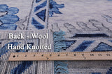 Grey Turkish Oushak Hand Knotted Wool Rug - 10' 2" X 13' 8" - Golden Nile