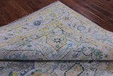 Grey Heriz Serapi Hand Knotted Wool Rug - 8' 11" X 11' 9" - Golden Nile
