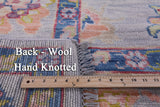 Grey Turkish Oushak Hand Knotted Wool Rug - 9' 2" X 12' 1" - Golden Nile