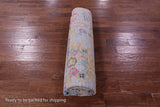Grey Square Turkish Oushak Hand Knotted Wool Rug - 8' 1" X 8' 2" - Golden Nile
