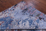 Abstract Contemporary Hand Knotted Wool & Silk Rug - 8' 1" X 10' 1" - Golden Nile