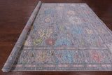 Grey Turkish Oushak Hand Knotted Wool Rug - 12' 2" X 14' 11" - Golden Nile