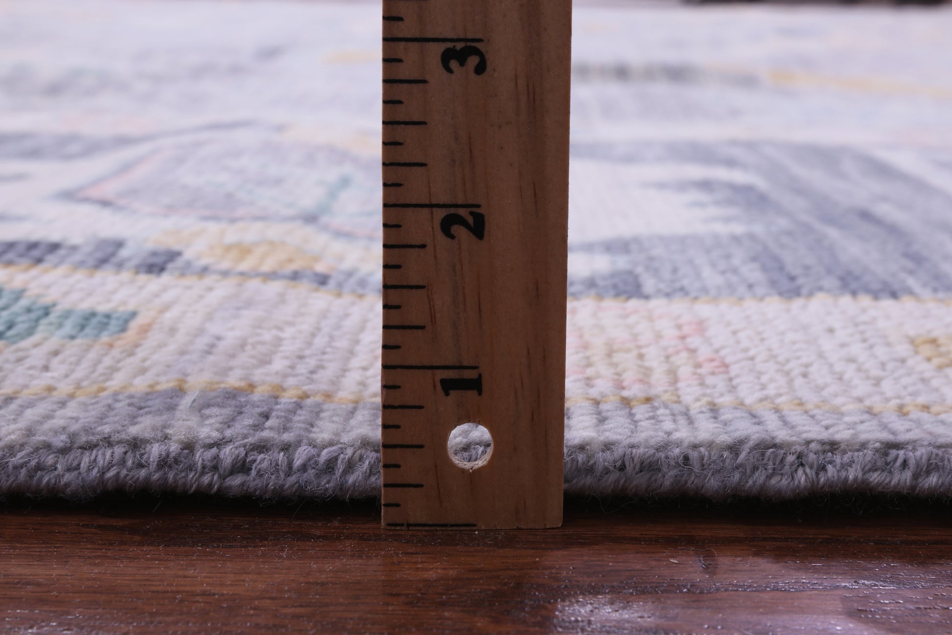 Grey Turkish Oushak Hand Knotted Wool Rug - 12' 2" X 17' 11" - Golden Nile
