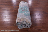 Grey Turkish Oushak Hand Knotted Wool Rug - 12' 4" X 14' 11" - Golden Nile
