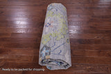 Grey Turkish Oushak Hand Knotted Wool Rug - 12' 1" X 15' 1" - Golden Nile