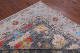 Grey Heriz Serapi Hand Knotted Wool Rug - 12' 3" X 14' 10" - Golden Nile