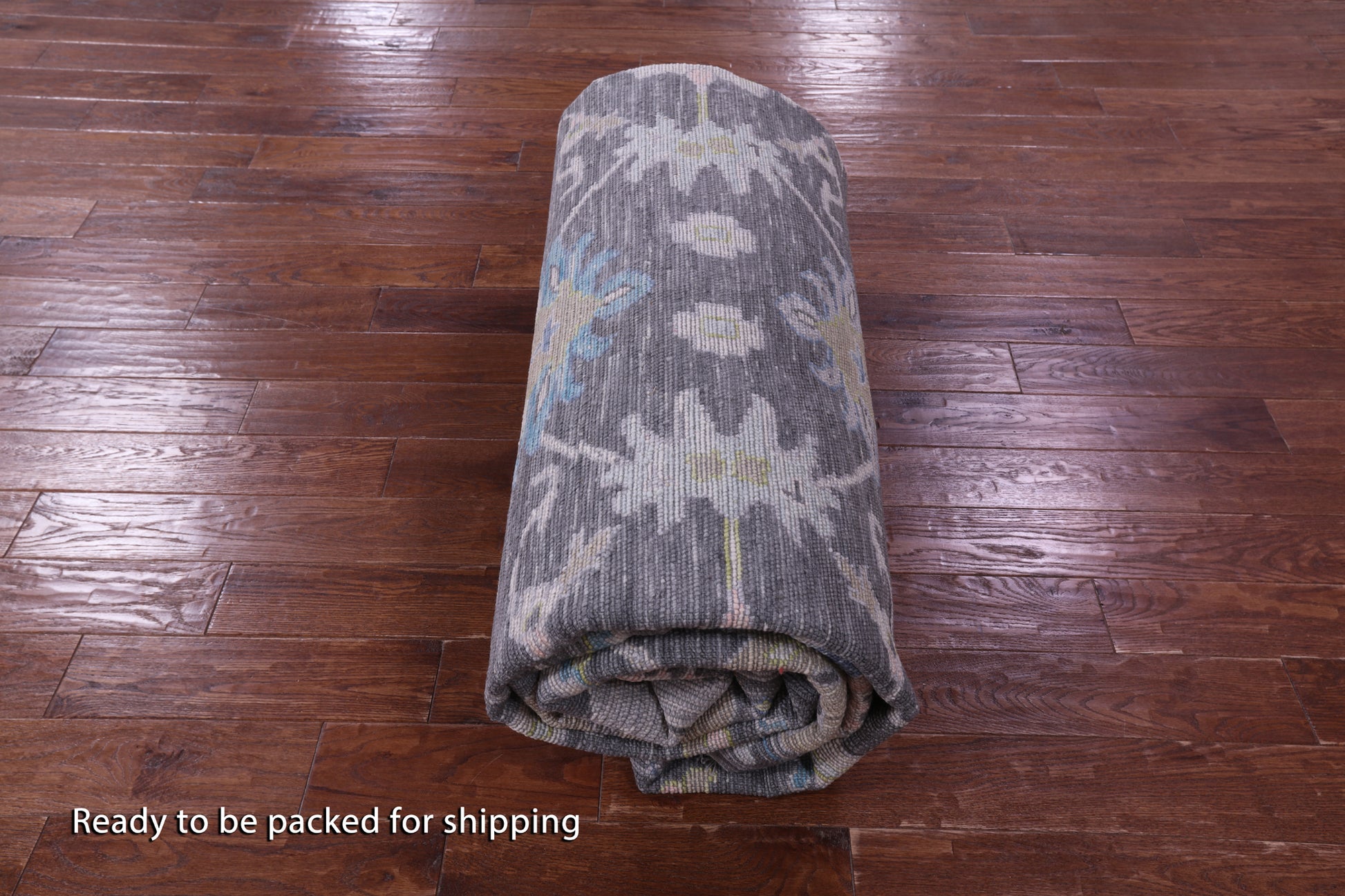 Grey Persian Tabriz Hand Knotted Wool Rug - 10' 3" X 13' 11" - Golden Nile