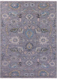 Grey Persian Tabriz Hand Knotted Wool Rug - 10' 4" X 13' 6" - Golden Nile