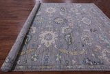 Grey Persian Tabriz Hand Knotted Wool Rug - 10' 4" X 13' 6" - Golden Nile