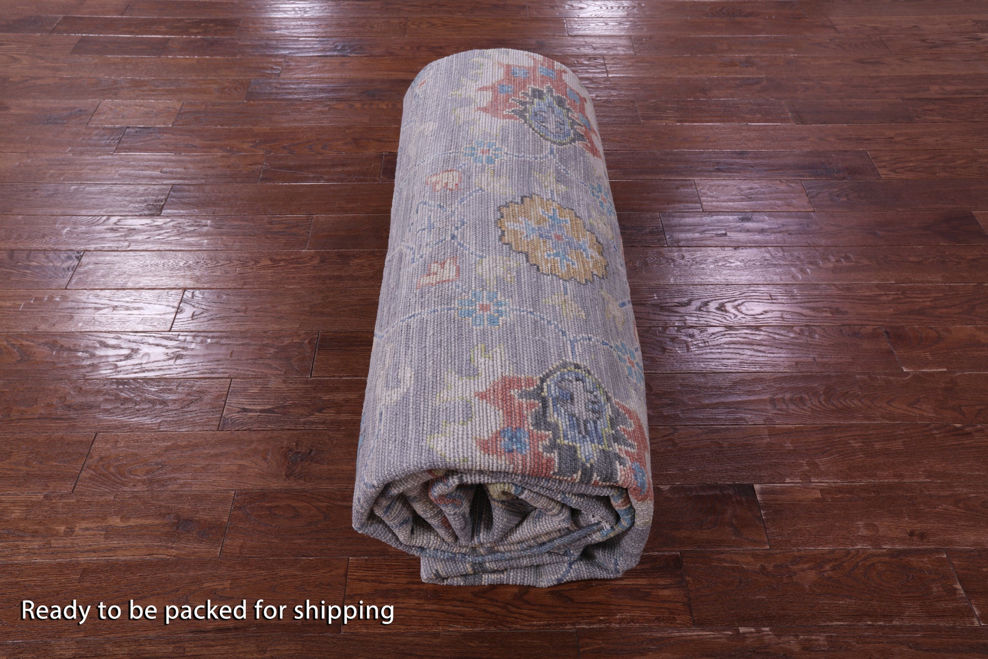 Grey Persian Tabriz Handmade Wool Rug - 10' 2" X 13' 11" - Golden Nile