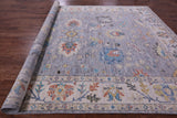 Grey Persian Tabriz Handmade Wool Rug - 10' 2" X 13' 11" - Golden Nile