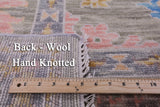 Turkish Oushak Hand Knotted Wool Rug - 10' 2" X 13' 11" - Golden Nile