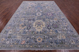 Grey Turkish Oushak Hand Knotted Wool Rug - 10' 3" X 13' 10" - Golden Nile