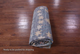 Grey Turkish Oushak Hand Knotted Wool Rug - 10' 1" X 13' 9" - Golden Nile