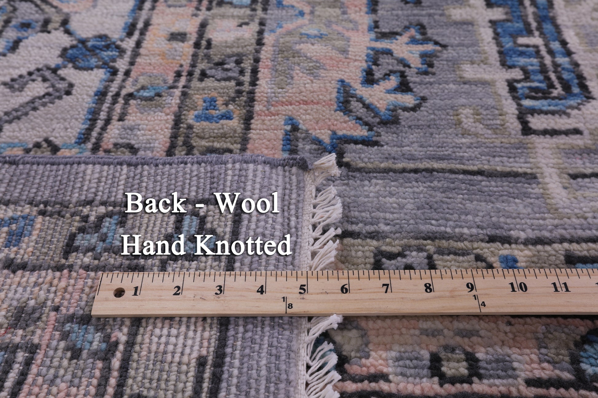 Grey Heriz Serapi Hand Knotted Wool Rug - 10' 2" X 13' 10" - Golden Nile