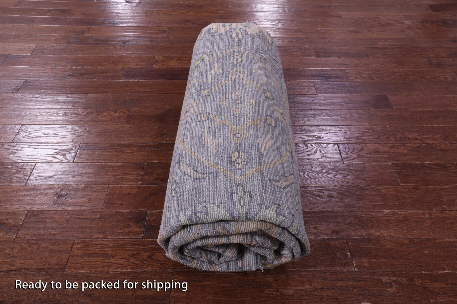 Grey Persian Tabriz Hand Knotted Wool Rug - 10' 3" X 14' 5" - Golden Nile