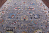 Grey Persian Tabriz Hand Knotted Wool Rug - 10' 1" X 14' 7" - Golden Nile