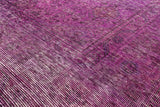 Persian Overdyed Hand Knotted Wool Area Rug - 6' 4" X 9' 7" - Golden Nile