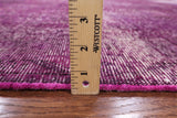 Persian Overdyed Hand Knotted Wool Area Rug - 6' 4" X 9' 7" - Golden Nile