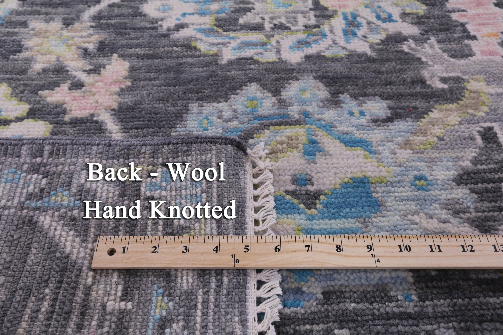 Grey Persian Tabriz Hand Knotted Wool Rug - 8' 2" X 10' 1" - Golden Nile