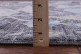 Grey Persian Tabriz Hand Knotted Wool Rug - 8' 2" X 10' 1" - Golden Nile