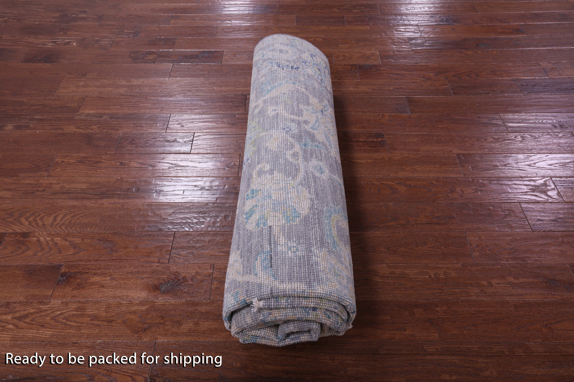 Grey Persian Tabriz Hand Knotted Wool Rug - 7' 11" X 10' 2" - Golden Nile