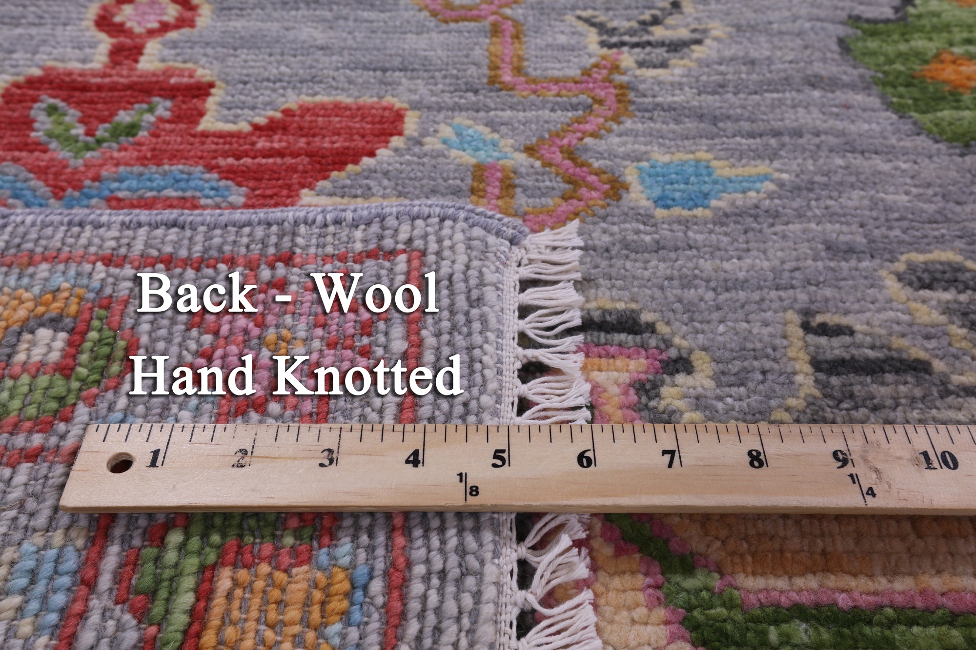 Grey Heriz Serapi Hand Knotted Wool Rug - 7' 11" X 10' 2" - Golden Nile