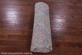 Grey Turkish Oushak Hand Knotted Wool Rug - 7' 11" X 9' 7" - Golden Nile