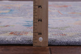 Grey Turkish Oushak Hand Knotted Wool Rug - 7' 11" X 10' 1" - Golden Nile