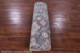 Grey Turkish Oushak Hand Knotted Wool Rug - 9' 2" X 11' 11" - Golden Nile