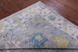 Grey Turkish Oushak Hand Knotted Wool Rug - 8' 3" X 10' 3" - Golden Nile