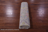 Grey Turkish Oushak Hand Knotted Wool Rug - 8' 1" X 10' 0" - Golden Nile