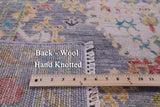 Grey Turkish Oushak Hand Knotted Wool Rug - 8' 1" X 10' 0" - Golden Nile