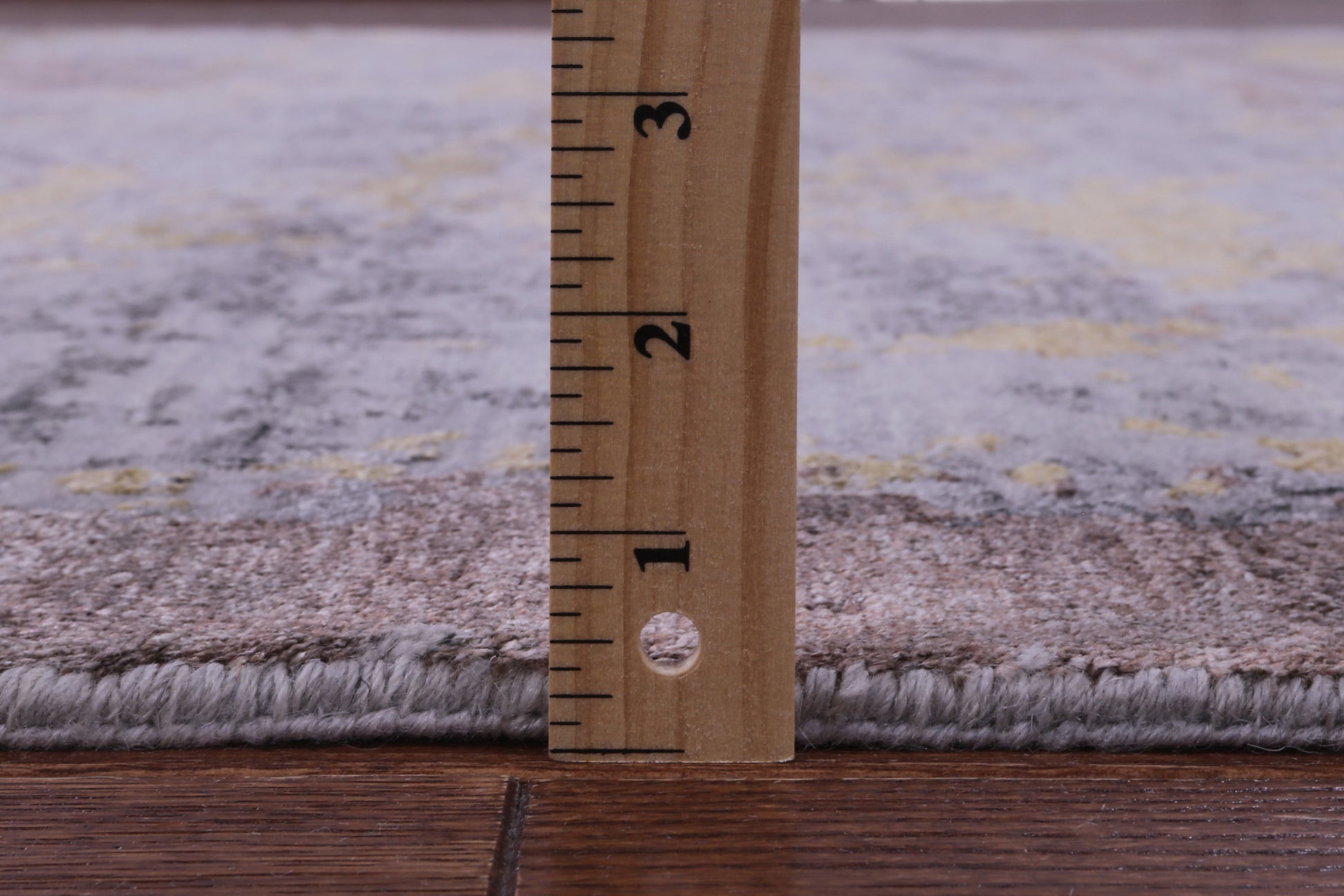 Abstract Contemporary Hand Knotted Wool & Silk Rug - 7' 11" X 10' 4" - Golden Nile