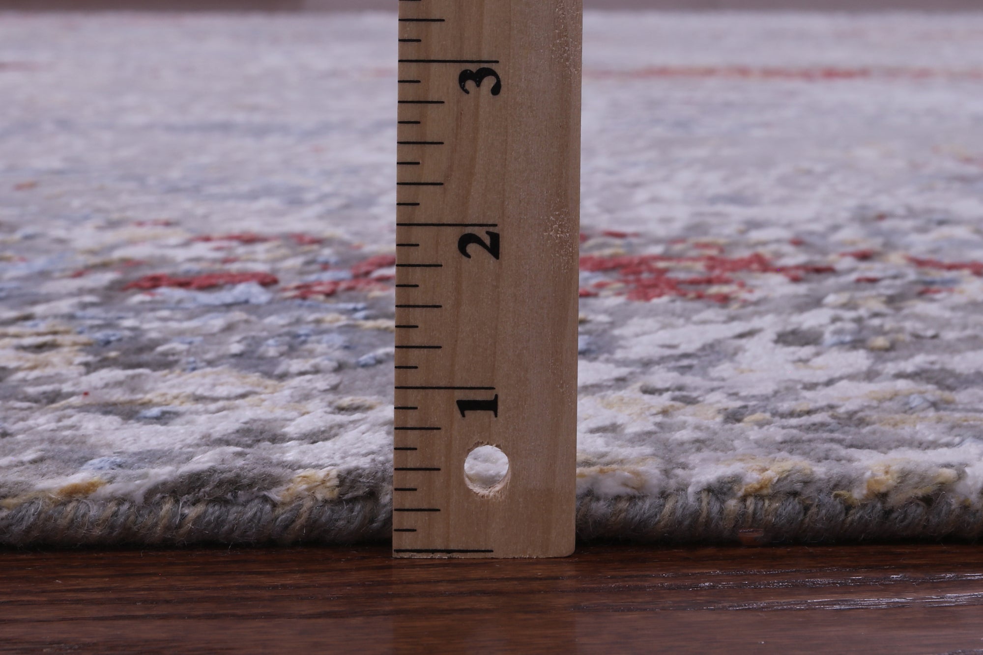 Abstract Contemporary Handmade Wool & Silk Rug - 8' 0" X 10' 2" - Golden Nile