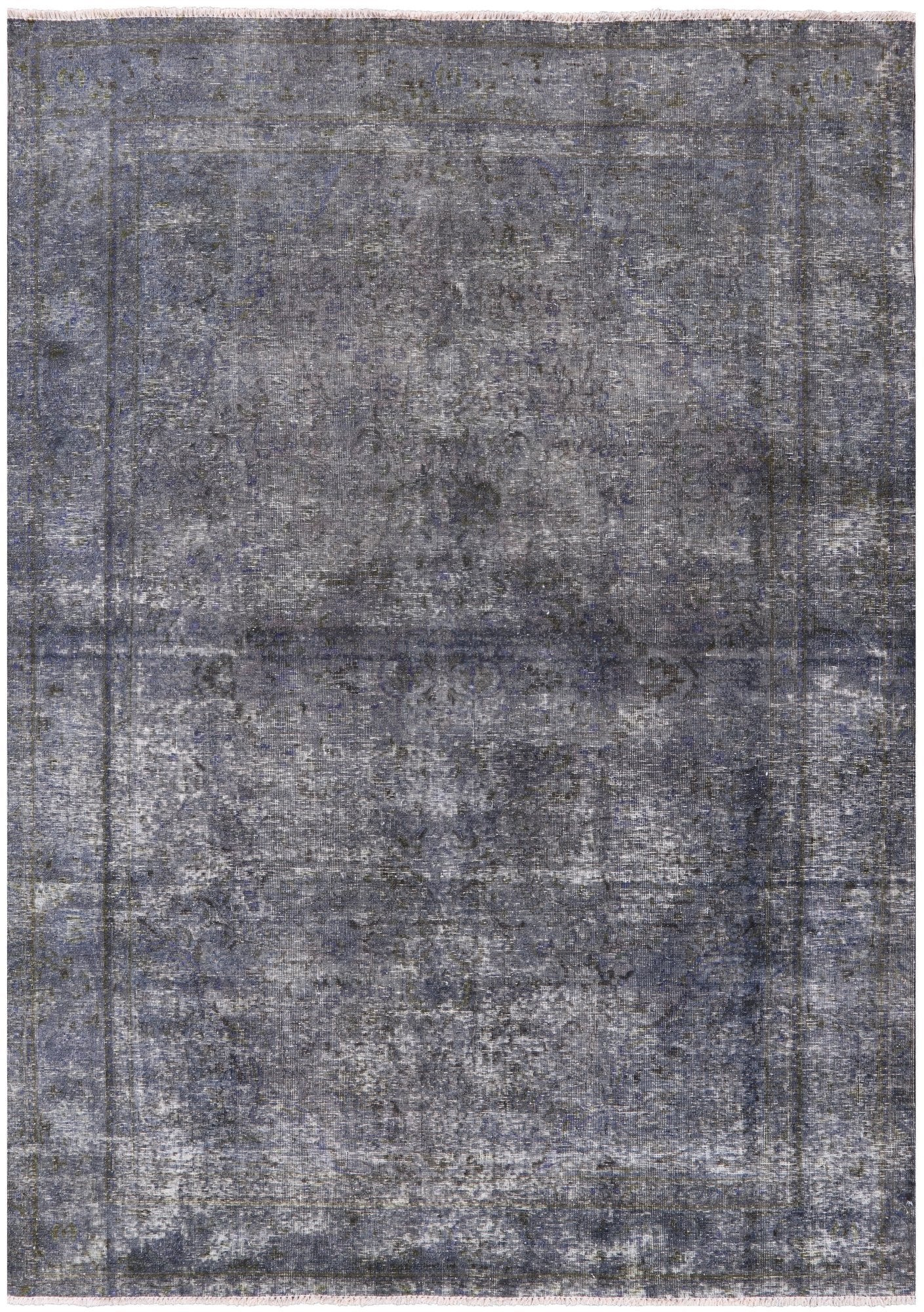 Persian Overdyed Hand Knotted Area Rug - 6' 10" X 9' 7" - Golden Nile