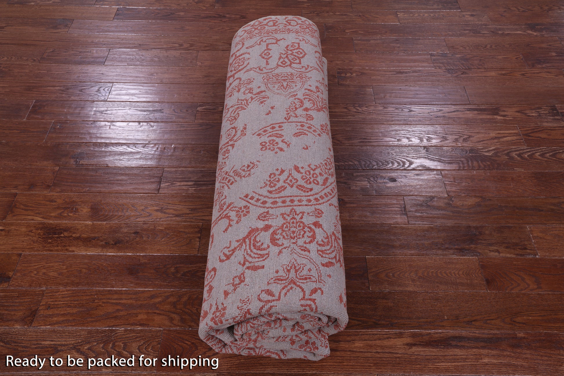 Grey Persian Hand Knotted Wool & Silk Rug - 9' 0" X 12' 3" - Golden Nile