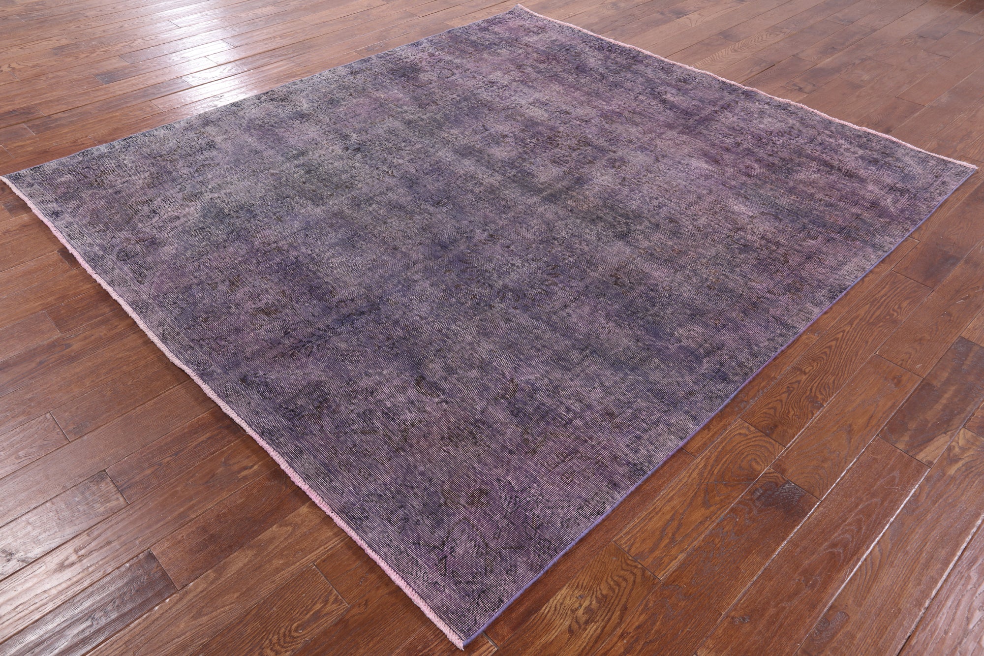 Square Persian Overdyed Handmade Area Rug - 7' 7" X 8' 4" - Golden Nile