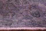 Square Persian Overdyed Handmade Area Rug - 7' 7" X 8' 4" - Golden Nile