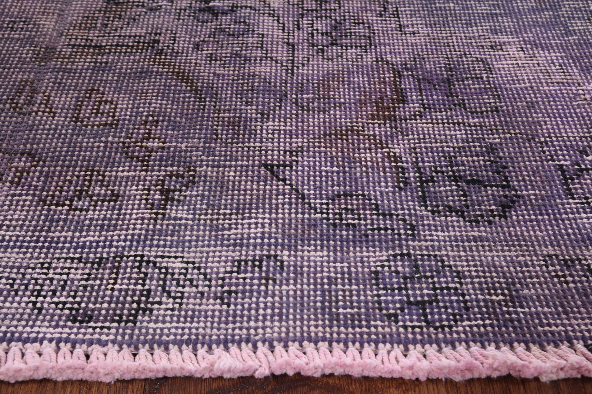 Square Persian Overdyed Handmade Area Rug - 7' 7" X 8' 4" - Golden Nile