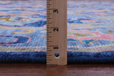 Blue Kazak Hand Knotted Wool Rug - 10' 4" X 13' 11" - Golden Nile