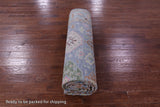Blue Heriz Serapi Hand Knotted Wool Rug - 8' 11" X 11' 10" - Golden Nile