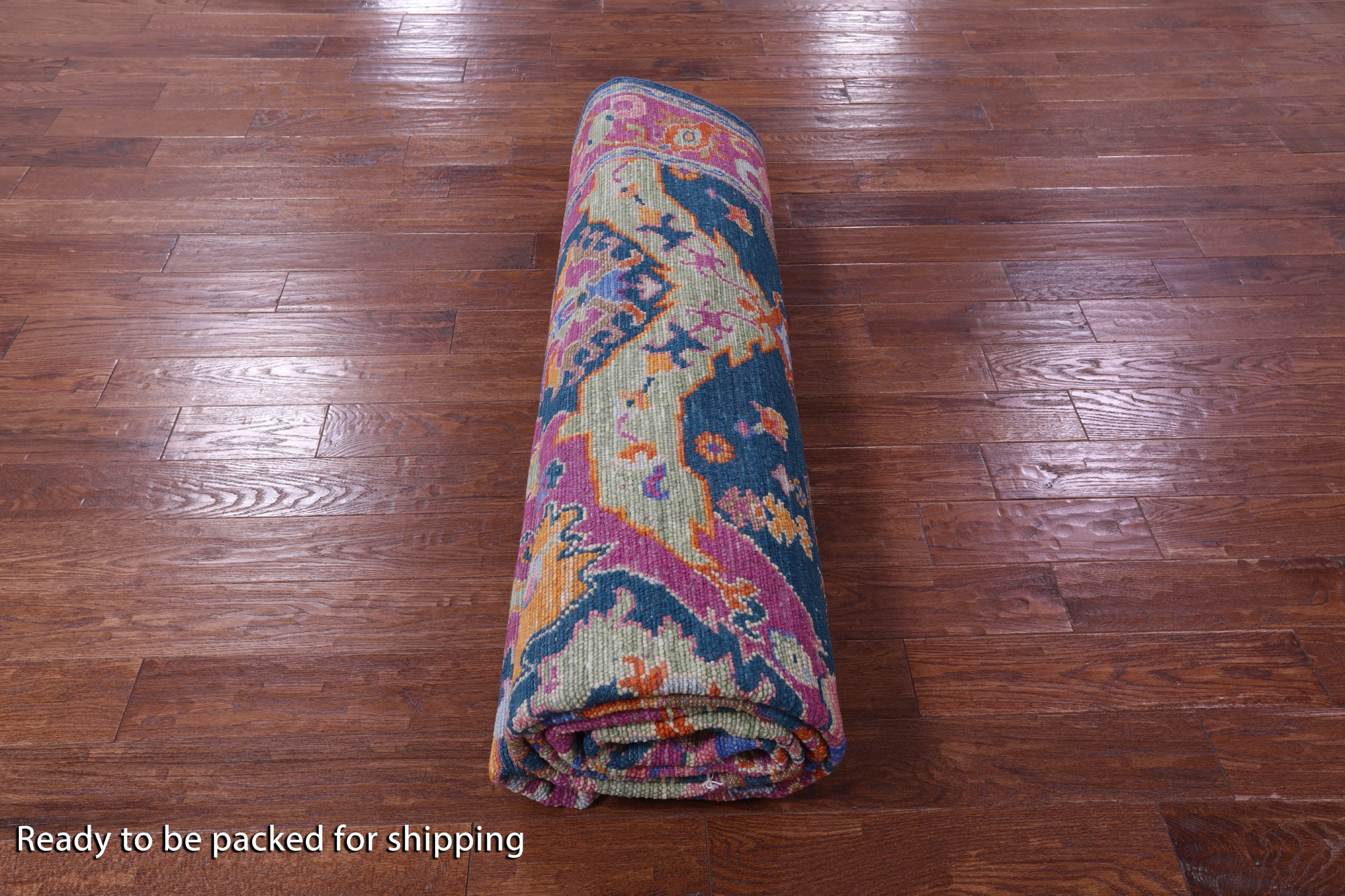 Kazak Hand Knotted Wool Rug - 8' 11" X 12' 1" - Golden Nile